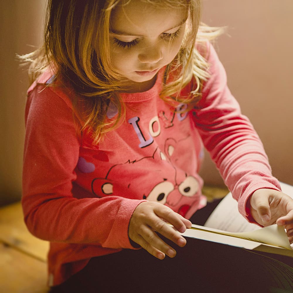 Girl reading